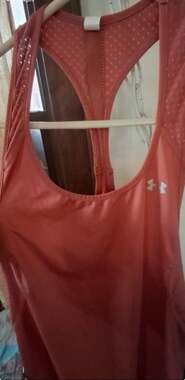 Under Armour Women's UA Tech Knockout Tank Top in Salmon